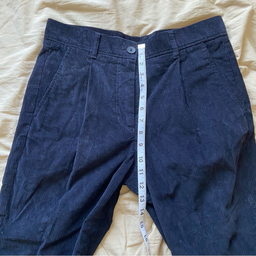COS Straight Cotton Corduroy Trousers - Picture 6 of 7
